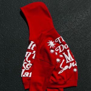 เสื้อฮู้ดพิมพ์ลายพัฟของผู้ชายแบบปรับแต่งได้ - Product Image 3