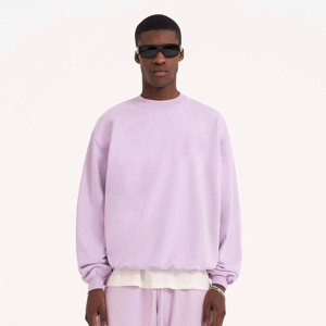 Sudaderas de gran tamaño con logotipo personalizado para hombre, ropa de calle de alta calidad con estampado abullonado - Product Image 3