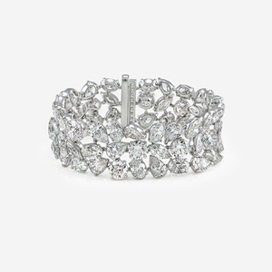 Lujo 18K oro sólido y laboratorio Diamante tachonado pulseras brazaletes alta joyería para mujeres moda lujo joyería accesorios OEM - Product Image 1