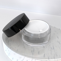 Venta al por Mayor de Frascos de Vidrio Ámbar para Cosméticos de 80ml y 100ml, Envases para Crema Corporal, Frascos de Vidrio Vacíos con Tapa de Rosca