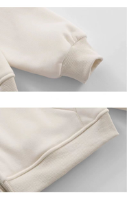 2024 venta al por mayor nueva tendencia fabricantes de ropa de hombre personalizado más tamaño de los hombres gota hombro grueso sudaderas con capucha y sudaderas - Product Image 3