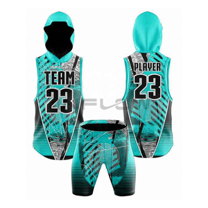 Maillots de football personnalisés 7v7 100% polyester, uniformes par sublimation avec options de nom et de lettre du joueur - Product Image 2