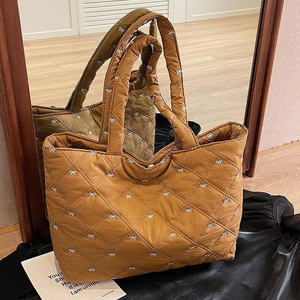 Sac fourre-tout à une épaule pour femme avec nœud et sac à main décontracté de grande capacité - Product Image 6