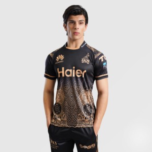Peshawar Zalmi Away Kit <b>T</b>-<b>Shirt</b> High Quality <b>Polyester</b> Football Jerseys Embroidered Sublimation Prints Short Sleeves Tops Shorts - Product Image 1