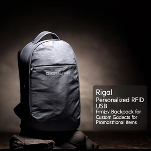 Zaino Rigal Personalizzato con RFID e USB per Gadget Personalizzati e Articoli Promozionali - Product Image 3