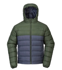 Chaqueta acolchada de invierno impermeable para hombre al por mayor, chaquetas con burbujas con logotipo personalizado, chaquetas de talla grande, impermeables, largas, cortavientos, acolchadas, 2025 - Product Image 3