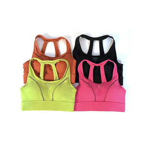 Soutien-gorge de sport grande taille pour femmes de haute qualité respirant Design simple Support élevé Positionnement du logo avant pour le yoga en plein air - Product Image 6