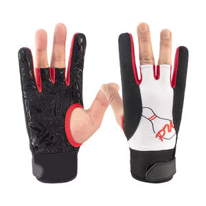 American Football Gloves High Quality Oem Service Custom Made Bowling Gloves <b>Sticky</b> Full Finger Sports Gloves - Product Image 6