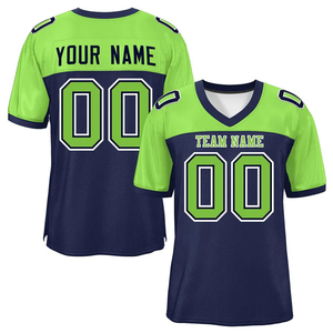 Meilleurs nouveaux designs de maillots de football américain, 32 équipes, manches courtes, respirants, légers, sur mesure avec service OEM - Product Image 3