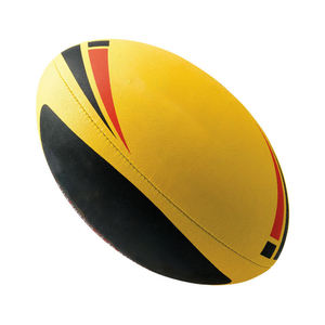 Ballon de rugby en cuir PU fabriqué en usine, durable, professionnel, léger, logo personnalisé, couleur personnalisée, taille personnalisée, entraînement, match - Product Image 2