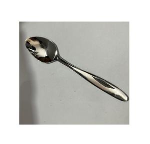 Couverts en acier inoxydable au design moderne Cuillères simples polies à l'argent pour la table à manger Cuillère à très bon prix - Product Image 3