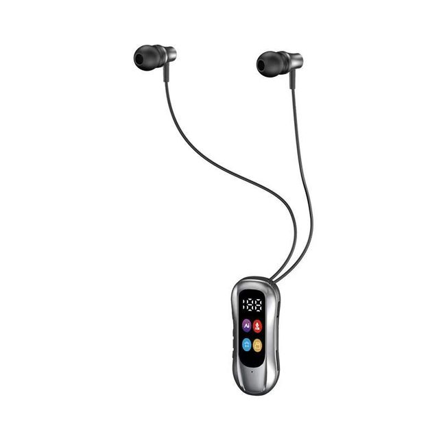 Clip LED JL Wireless Stereo Gaming Singing Headset with ANC TF Card Slot Long Battery Life for 5.4