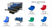 Système de gradins télescopiques modulaires JY-715, gradins rétractables pour stade, arène, école, salle de sport