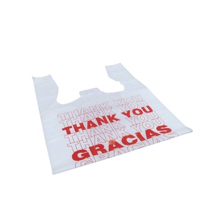 Bolsa de Plástico Ecológica de HDPE para Camisetas con Mensaje de Agradecimiento para Entrega de Comestibles en EE. UU., Atlanta, Libre de Impuestos - Product Image 5