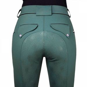 Venta al por mayor de fábrica de suministro de sublimación Premium pantalones ecuestres elásticos pantalones de montar a caballo con logotipo personalizado y ajuste cómodo - Product Image 4