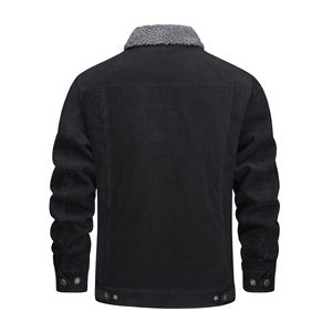 Veste coupe-vent d'hiver de haute qualité pour hommes pour hommes haut Streetwear conception personnalisée tissu tricoté de haute qualité teint en lumière - Product Image 2