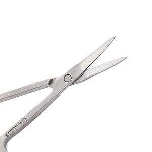 Tijeras de Acero de Alta Calidad al por Mayor, Tijeras para Uñas, Tijeras Pequeñas Curvas para Cutículas, Tijeras Profesionales Afiladas para Manicura - Product Image 4