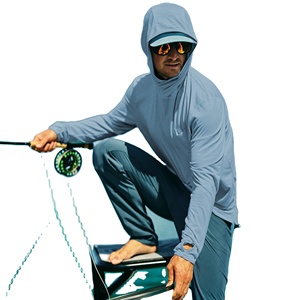 Camisetas de manga larga transpirables para exteriores UPF 50 + para hombre, camisetas de agua holgadas de secado rápido con protección solar UV para entrenamiento de correr - Product Image 3