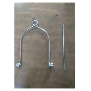 Retracteur de fils et de broches Boehler en acier inoxydable, instrument chirurgical manuel par Hosanna Surgical - Product Image 1