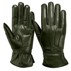 Gants de sécurité en cuir véritable de qualité supérieure pour les applications de construction, d'usine et d'atelier, compatibles avec les écrans tactiles, détection des aiguilles, toutes saisons - Product Image 3