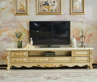902 # Ensemble de canapés sectionnels en cuir véritable Golden Royal Cream, bois massif sculpté, style européen doré, meubles de salon