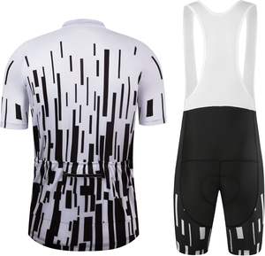 Ropa de rendimiento de ciclismo para hombres y mujeres, camisetas personalizadas, pantalones cortos y baberos, ligeros, transpirables y elegantes - Product Image 2