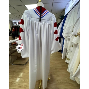 Custom design all'ingrosso clero vescovo dottorato clero abiti scuola personalizzata di alta qualità <span class=keywords><strong>College</strong></span> laurea Unisex OEM uniforme