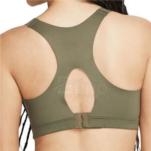 Soutien-gorge de sport léger et respirant pour femme en Spandex/Polyester, séchage rapide, élégant, grandes tailles, pour gym, yoga, vêtements de sport, avec logo personnalisé - Product Image 3