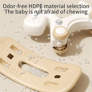 बच्चे घुड़सवार कार सफेद बंकर के लिए जानवरों पर घोड़े की सवारी की सवारी करते हुए बच्चे के लिए खिलौने सीव प्लास्टिक पर घोड़े की सवारी - Product Image 5