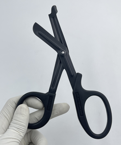 กรรไกรทางการแพทย์เคลือบสีดำสแตนเลส180มม.,กรรไกรผ่าตัดอเนกประสงค์กรรไกรปฐมพยาบาล EMT - Product Image 3