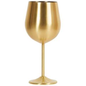 Gobelet en verre à double paroi de luxe moderne doré avec texture unique, taille personnalisée pour les fêtes, les mariages et la décoration d'événements - Product Image 1