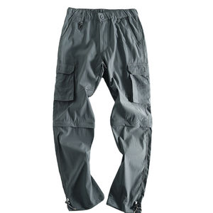 Pantalon cargo décontracté pour homme, léger, de qualité supérieure, 8 poches, en toile, anti-boulochage, taille élastique, avec service OEM ODM - Product Image 5