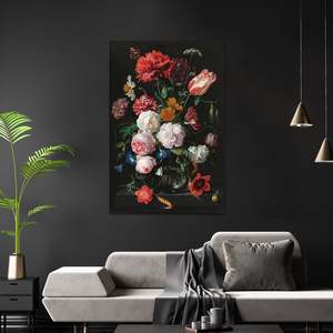 Póster de papel de Jan Davidsz De Heem, naturaleza muerta con flores, apto para pared - Product Image 3