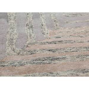 Blue Hand Tufted <b>Wool</b> Viscose Pathways Rug Geometric for Home Living Hallway Entryway 9x12 Rectangle Plush Carpet-Tra-1299 - Product Image 3