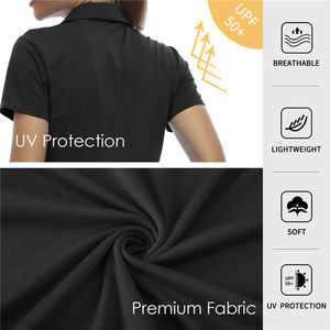 Gran oferta OEM Golf corto para mujer para Polos de alta calidad, ropa informal para mujer, moda transpirable para mujer para polo - Product Image 5