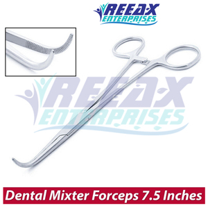 REEAX ENTERPRISES Pince hémostatique entièrement incurvée en acier inoxydable Pince chirurgicale à pointe fine 7.5 et à angle de 90 degrés - Product Image 6
