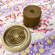 ESPIRAL MADERA POLVO INCIENSO/CLEAN BURN/HECHO A MANO/BASE NATURAL - Product Image 4