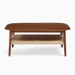 Mesa de centro de sofá doble moderna Simple de alta calidad de madera maciza para sala de estar o dormitorio-Tatami para hoteles - Product Image 2