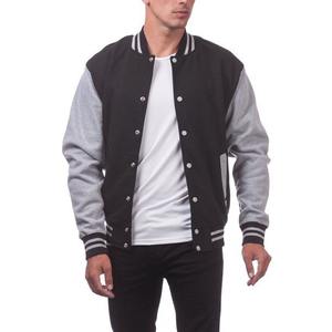 Chaqueta universitaria con letras de béisbol de alta calidad personalizada para hombre para invierno con cuello levantado y bordado de parche de chenilla con costuras - Product Image 4