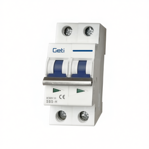 เบรกเกอร์วงจร 2 ขั้ว 25A ยี่ห้อ Geti สำหรับระบบโซลาร์เซลล์ - Product Image 2