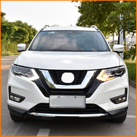Pour Nissan X-Trail Rouge 2017-2021 : Ensemble de phares améliorés à configuration avancée avec projecteur à lentille Bi-LED et clignotants séquentiels