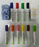 KT stylos pour tableau blanc, effacement facile, pointe Fine, longue durée de vie, conception personnalisable, gomme magnétique