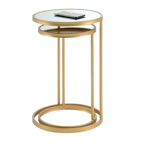 Meubles de salon au design nordique moderne Table d'appoint de luxe Tabouret en métal pour table d'appoint de style vendu à l'échelle mondiale - Product Image 1