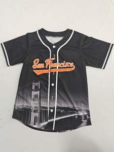 Personalizado equipo béisbol Jersey sublimación personalizado elegante transpirable duradero entrenamiento ropa deportiva al por mayor hombres mujeres jóvenes - Product Image 5