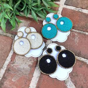 Pendientes de Plata de Ley 925 de Estilo Clásico con Cuentas de Piedras Preciosas, Accesorio de Joyería de Moda - Product Image 2