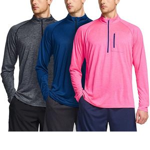 <b>Men's</b> Winter Varsity <b>Jacket</b> Polyester/Cotton Knitted Fabric Breathable Quick-Dry Stand Collar <b>Pullover</b> Closure Thin Warm Casual - Product Image 2