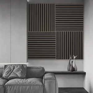Ecoupp gỗ tấm âm thanh hấp thụ âm thanh và âm thanh bằng chứng akupanel cho khách sạn trang trí nội thất tường nhà Máy Giá