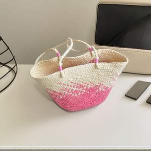 Bolso de mano con patrón de caramelo hecho <span class=keywords><strong>a</strong></span> mano tejido Vintage <span class=keywords><strong>japon</strong></span>és, bolso de playa <span class=keywords><strong>para</strong></span> vacaciones de verano <span class=keywords><strong>para</strong></span> mujer, bolso blanco en polvo - Product Image 5