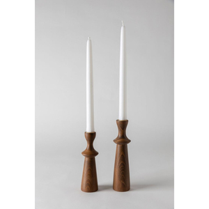 Bougeoir en bois au design élégant pour table à manger, support de chandelier décoratif à prix abordable - Product Image 3