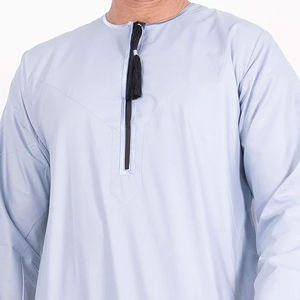 Thobe Jubba pour hommes multicolores de style arabe, livraison en ligne, nouvelle arrivée, service OEM, faible MOQ, qualité supérieure, modèles de Kurta pour hommes - Product Image 4